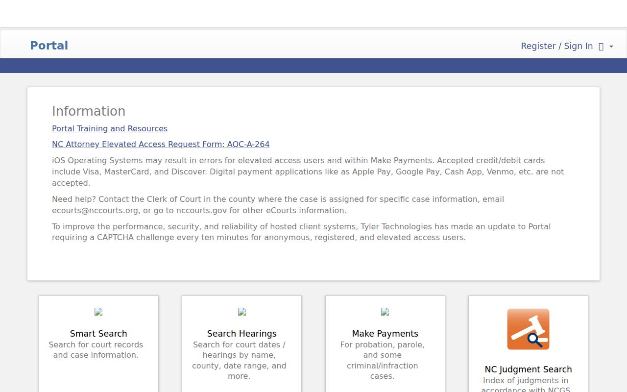 Randolph County criminal court case search portal